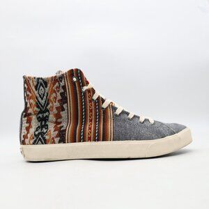 Inkkas Aztec Print High Top Casual Sneakers Women's 13 Men's 11 Made in Mexico